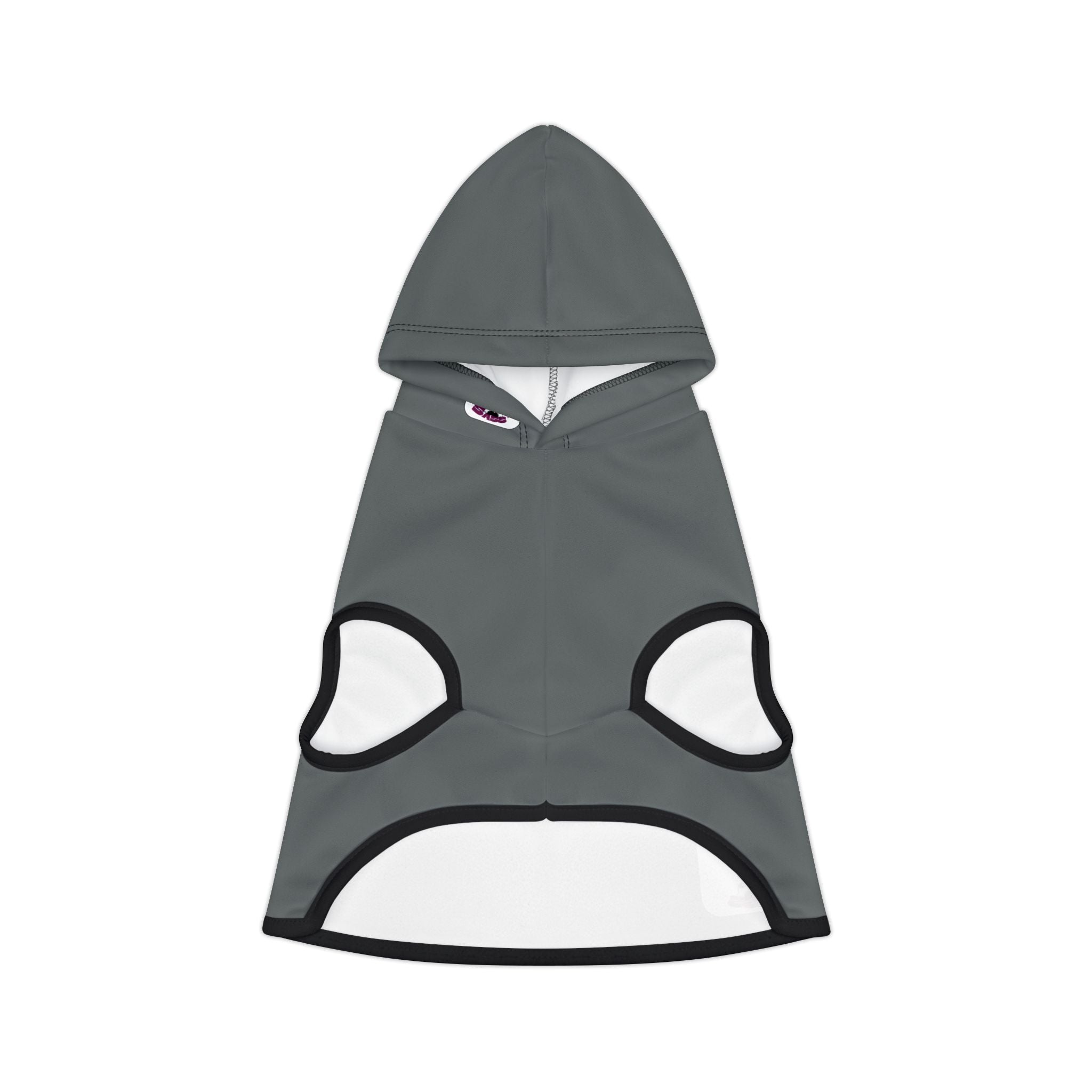 "Signature Icon" Heather Grey Hoodie – Minimalist Dog Hoodie Streetwear - Apparel