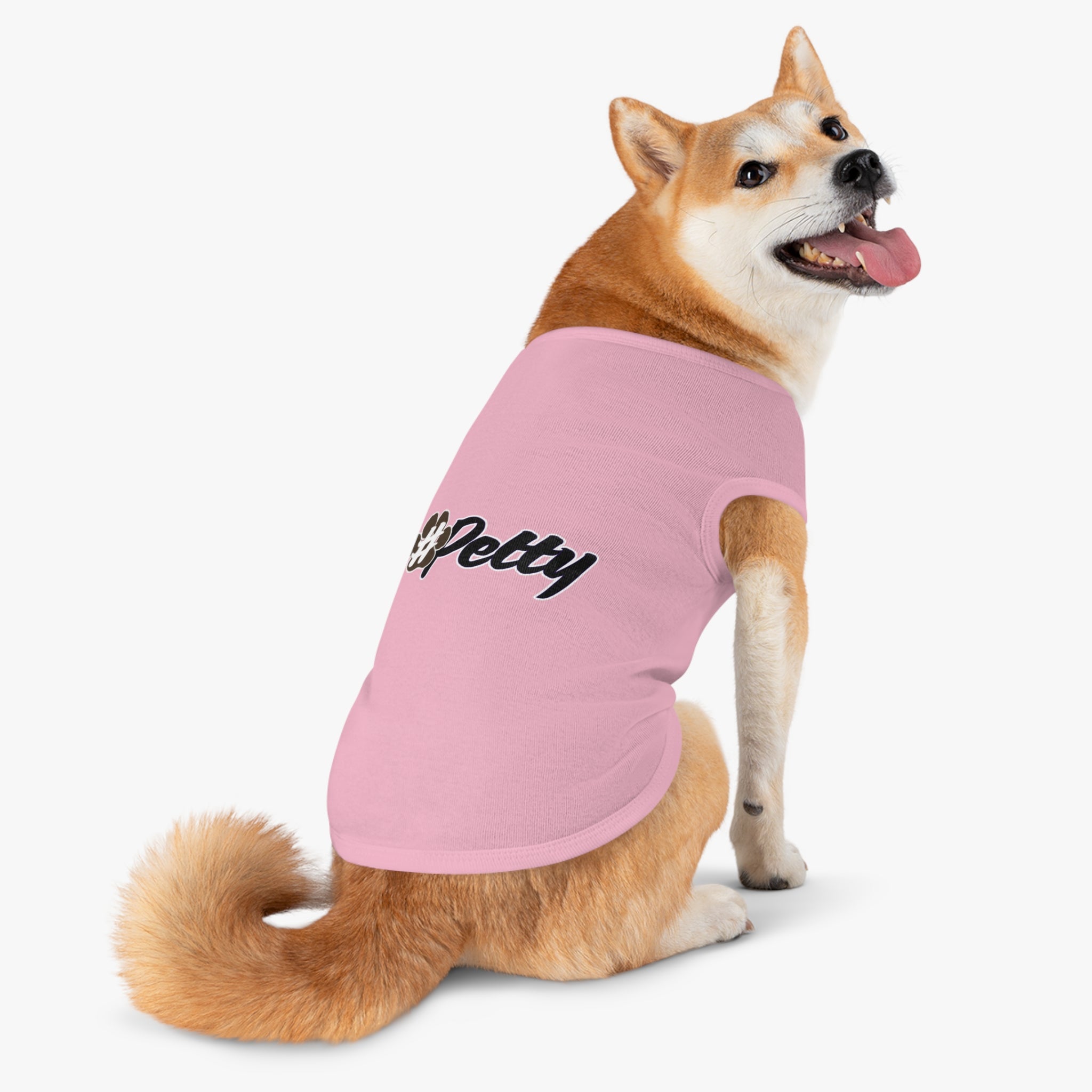 #Petty Paw Tank | Cotton Base | Lightweight Audacity - Black