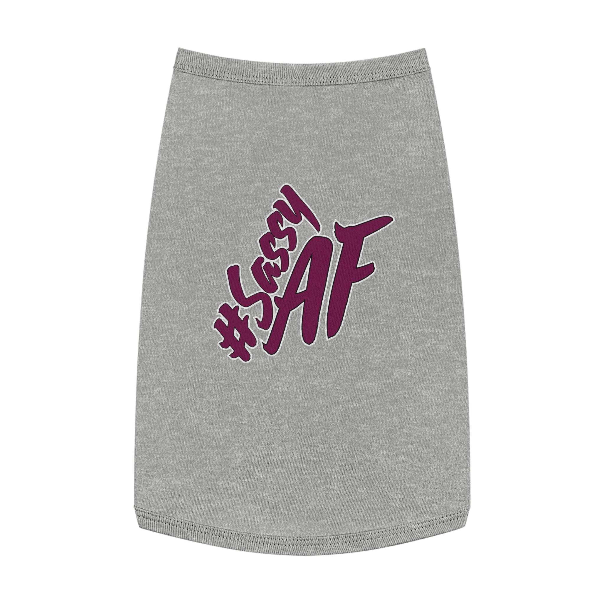 #SassyAF Tank Top | Cotton Base - Black, White, Pink, Heather