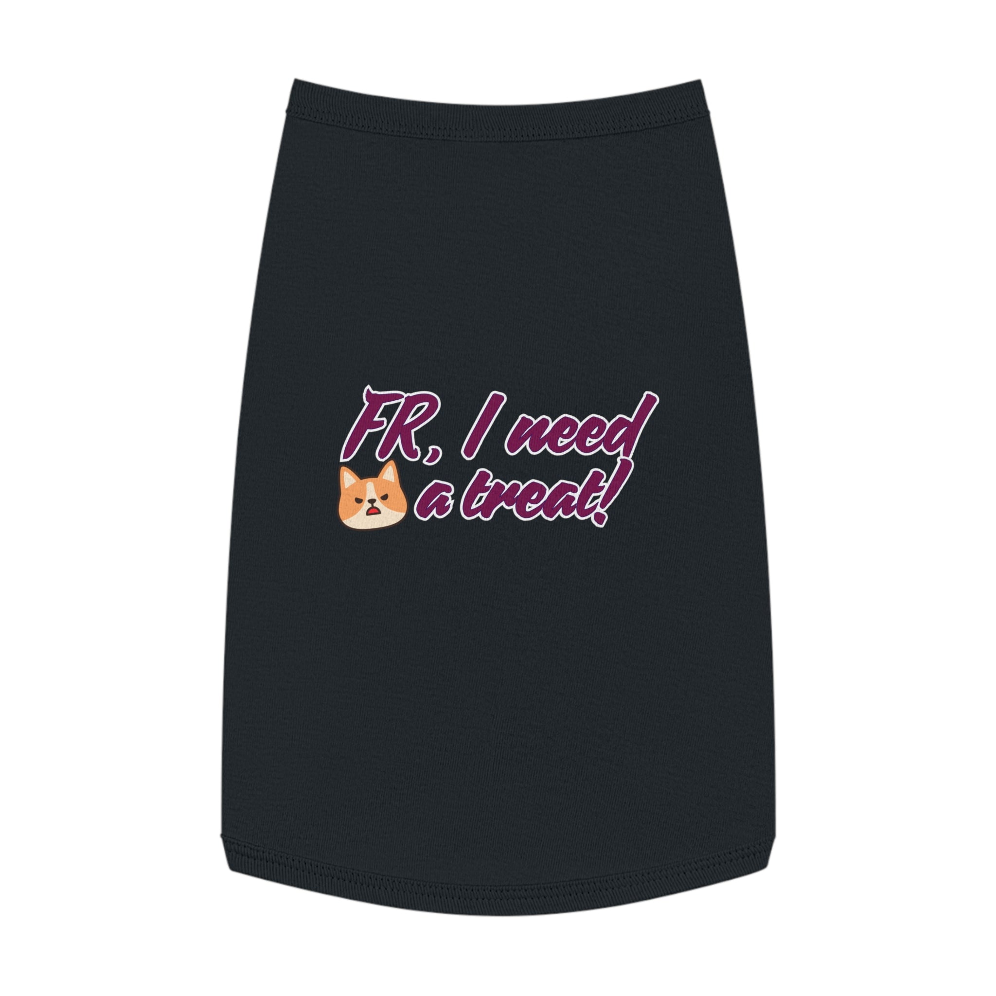 Need Treat FR, Tank Top | Cotton Base - Black, White, Pink, Heather