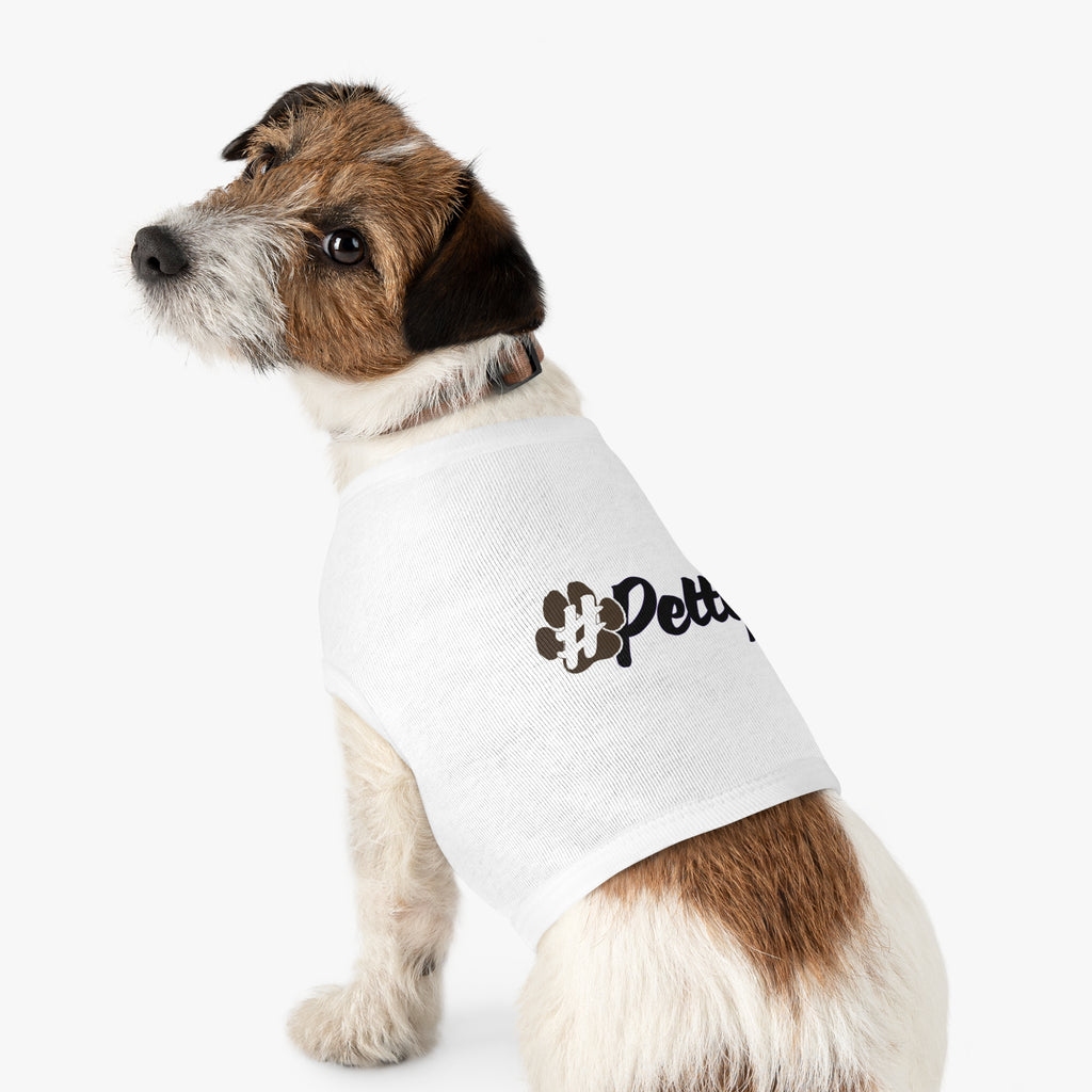 #Petty Paw Tank | Cotton Base | Lightweight Audacity - Black