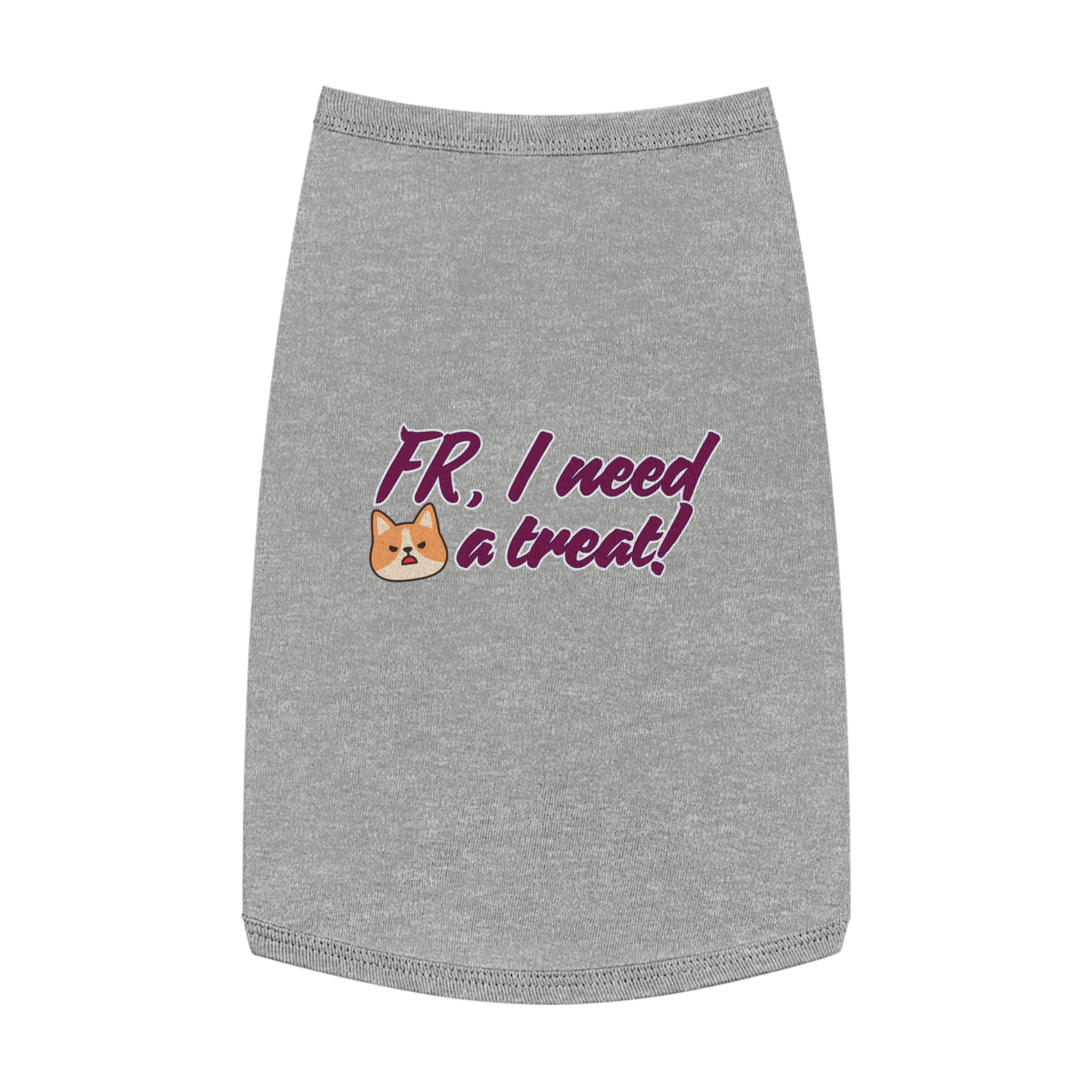 Need Treat FR, Tank Top | Cotton Base - Black, White, Pink, Heather