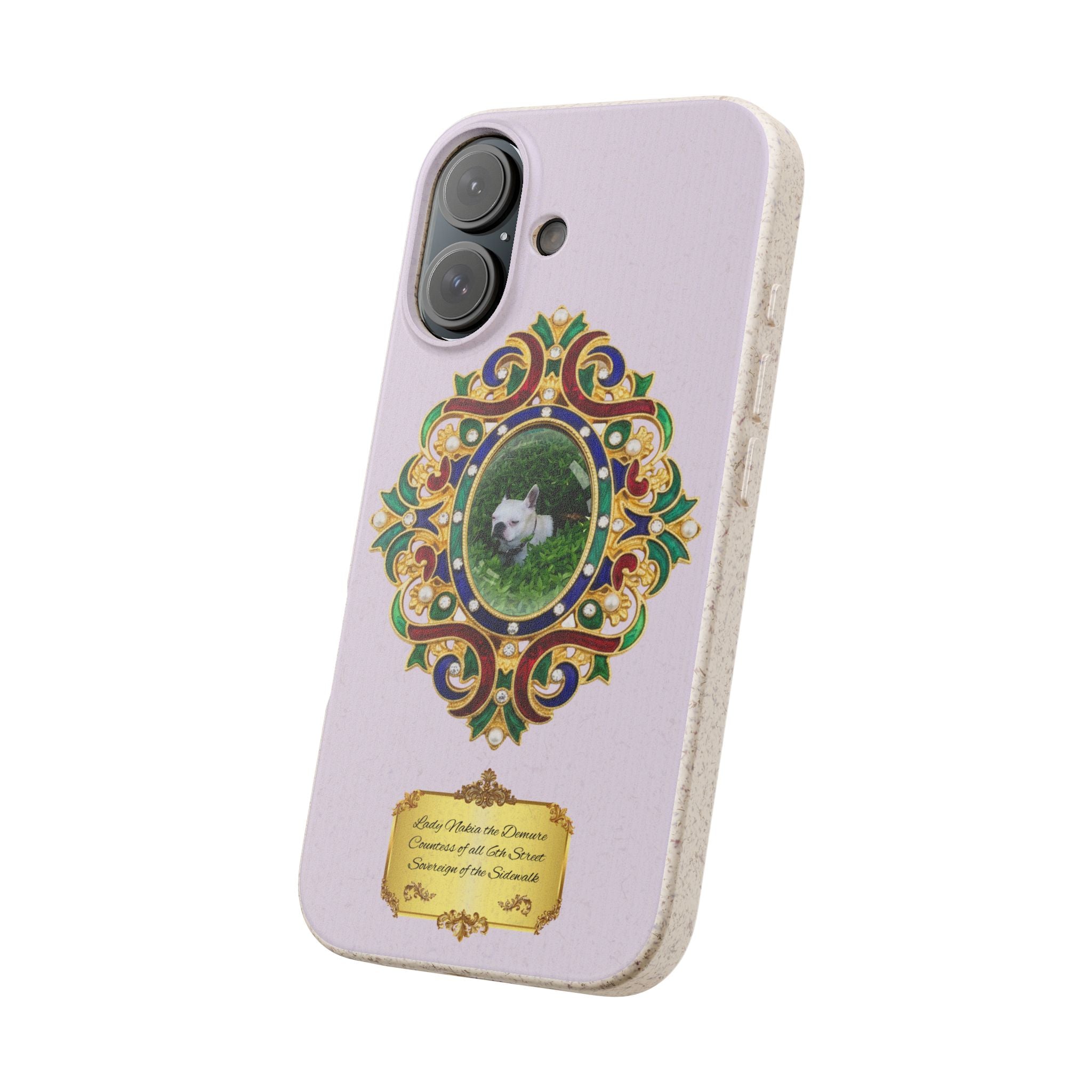 [iPhone 16] Custom Eco Phone Case - The "Noble Portrait"