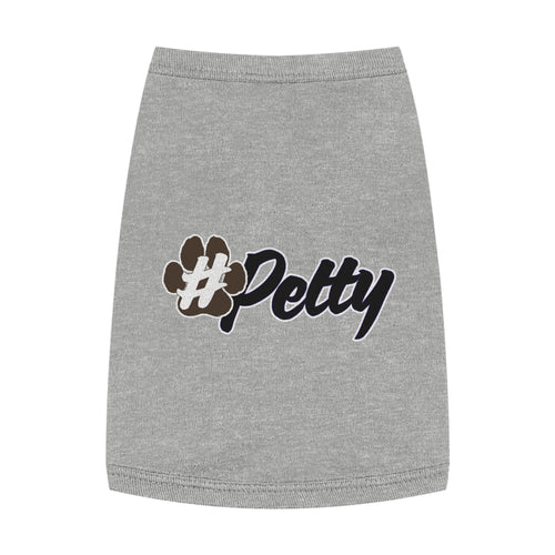 #Petty Paw Tank | Cotton Base | Lightweight Audacity - Black