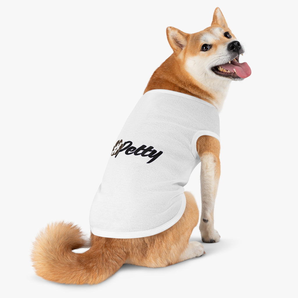 #Petty Paw Tank | Cotton Base | Lightweight Audacity - Black
