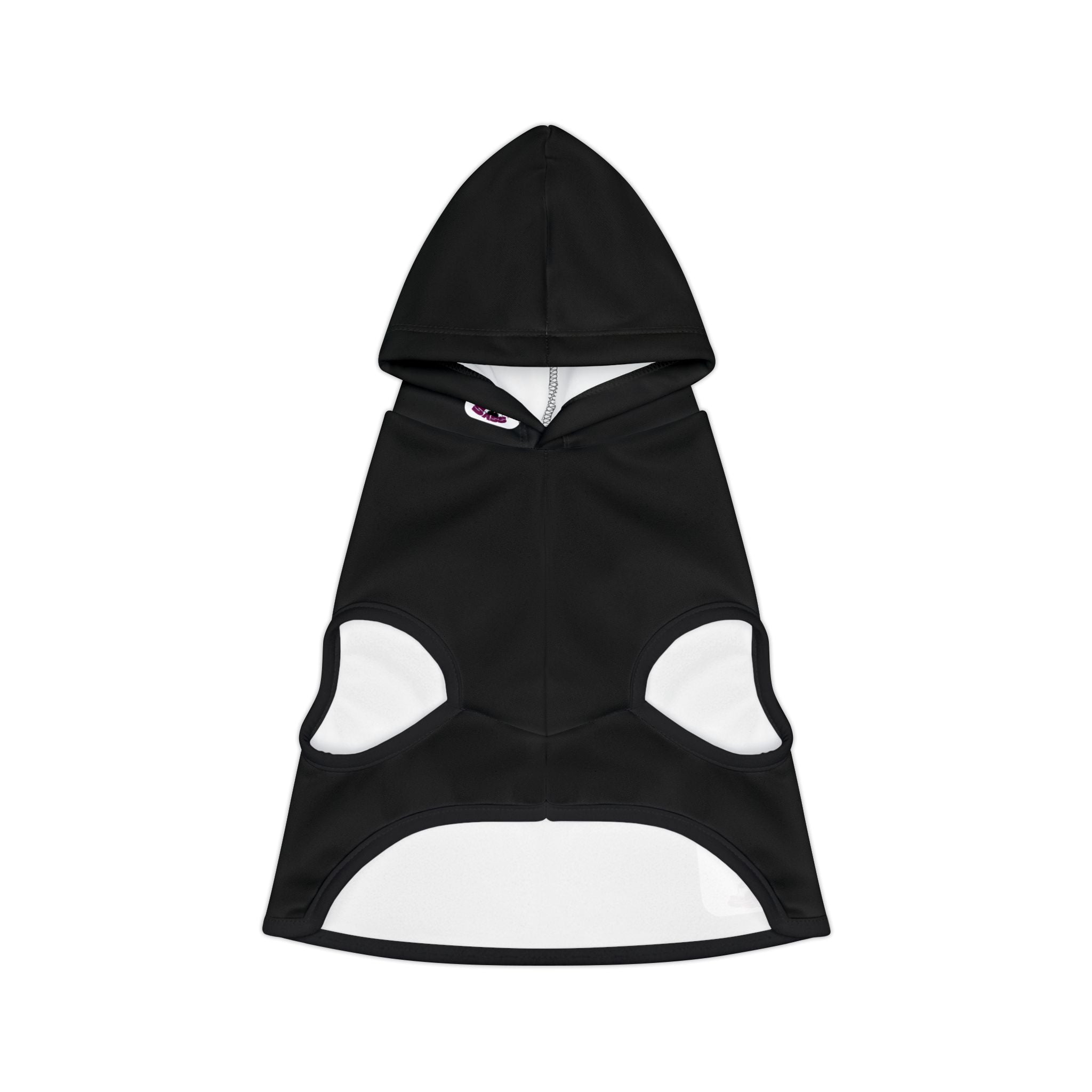 "Blackout" Signature Hoodie – Sleek Black Small Dog Streetwear- Apparel