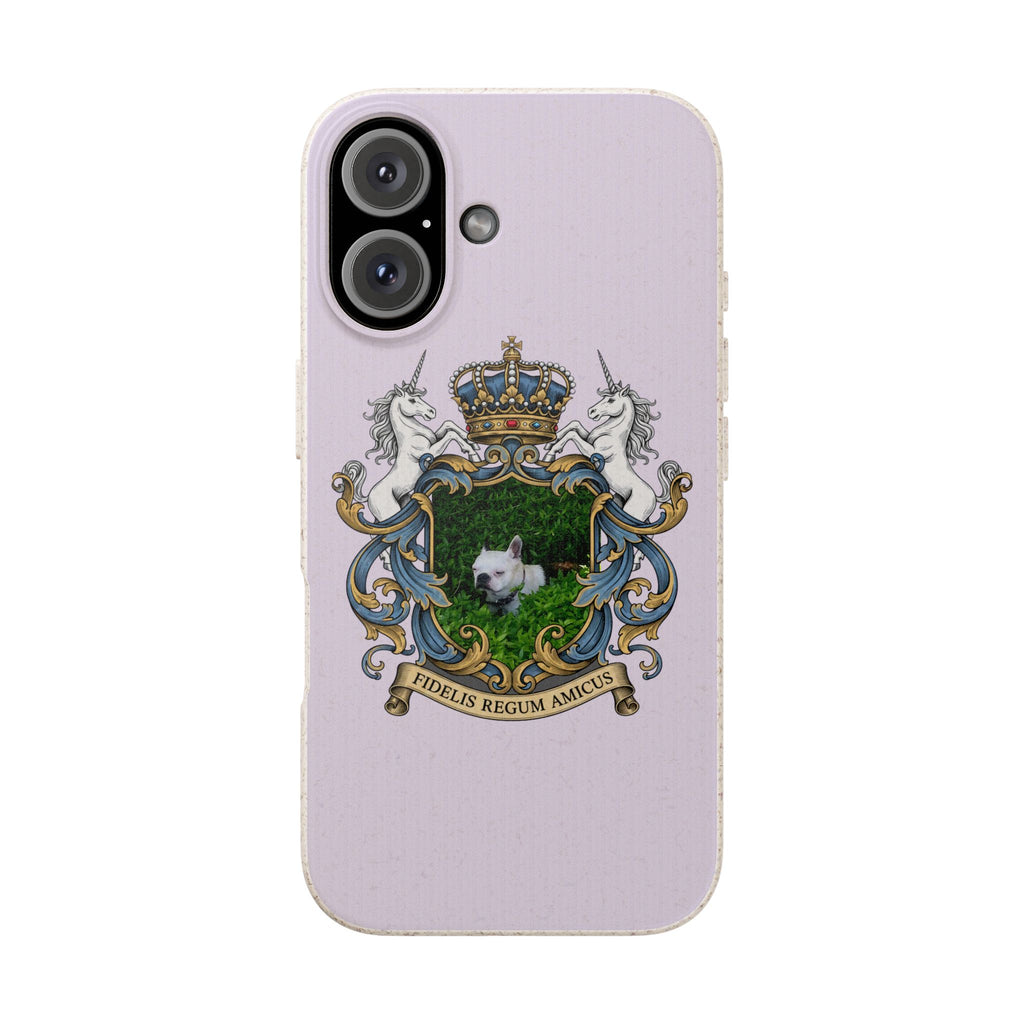 [iPhone 16] (Customize) Eco Phone Case - Royal Crest - Biodegradable