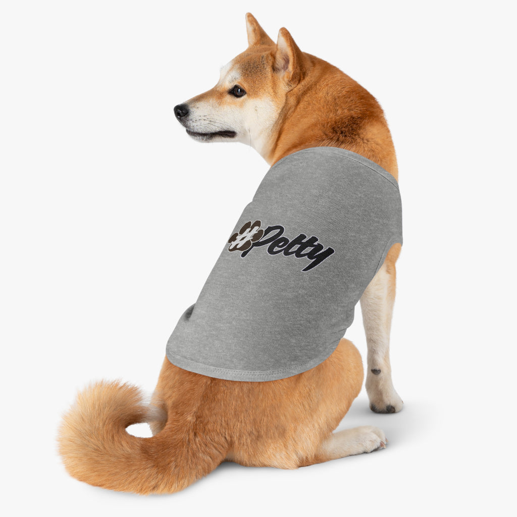 #Petty Paw Tank | Cotton Base | Lightweight Audacity - Black