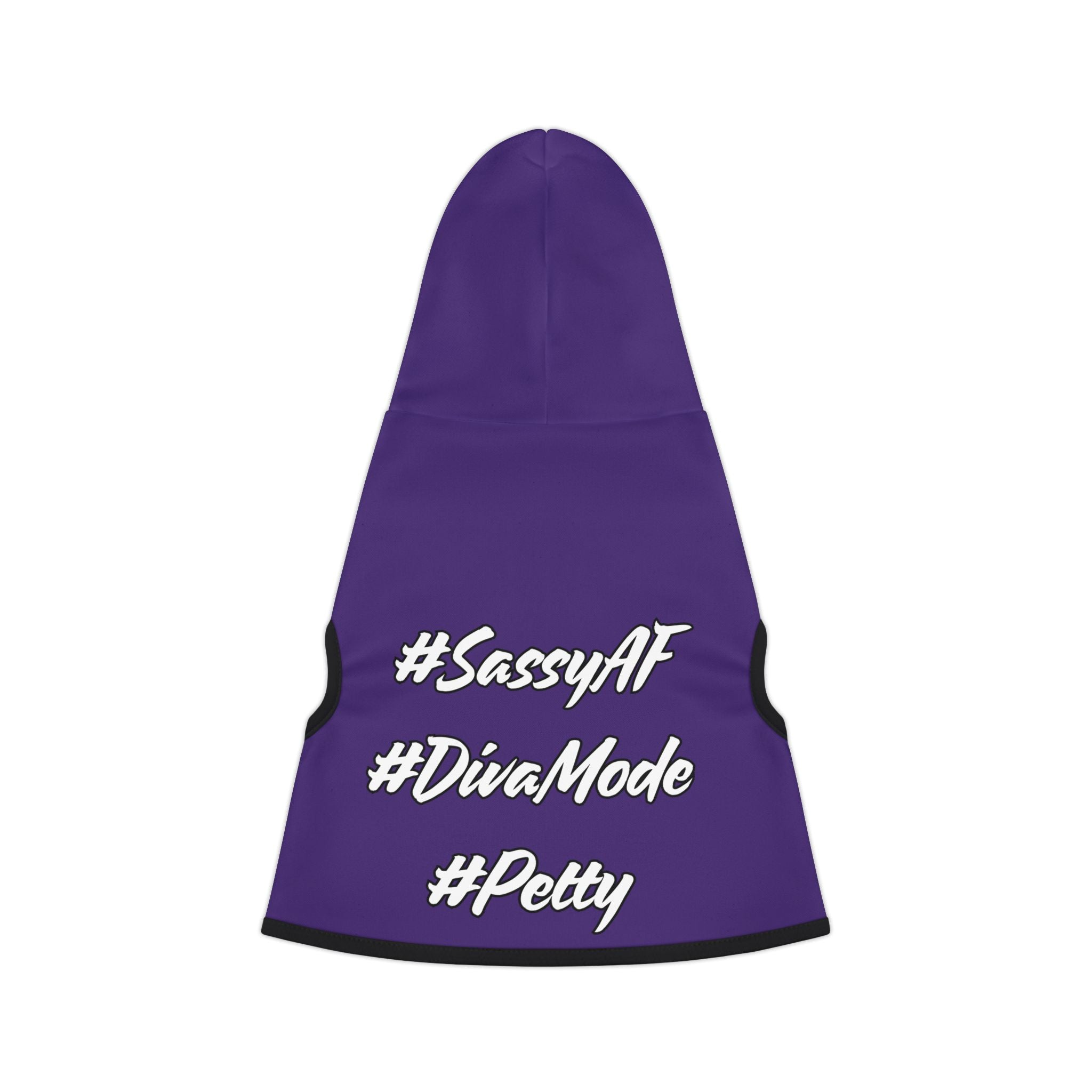 "Sass Trifecta" Regal Purple Hoodie – Sassy Dog Fit