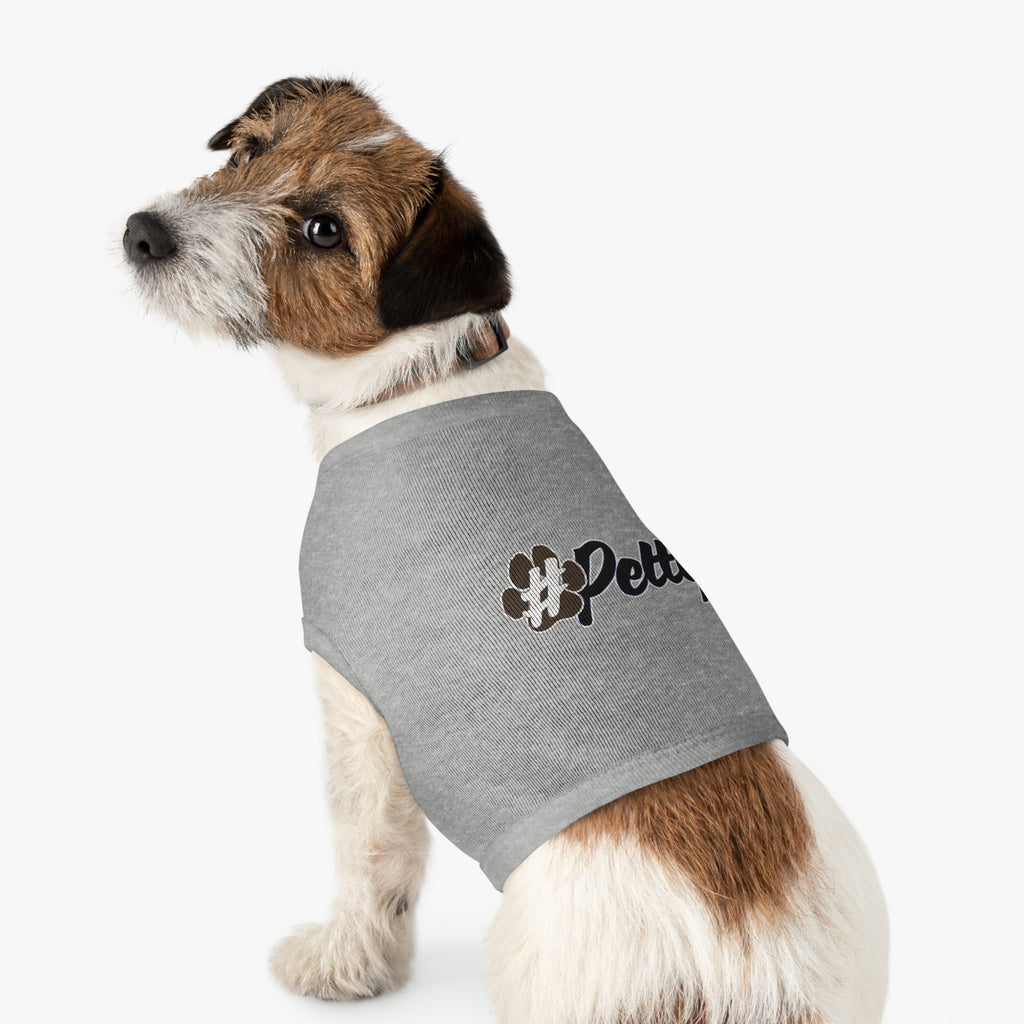 #Petty Paw Tank | Cotton Base | Lightweight Audacity - Black