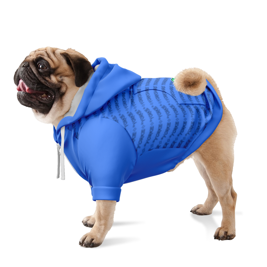Yorkie Top Tier Hoodie | 95% Recycled | Heritage Series - Blue