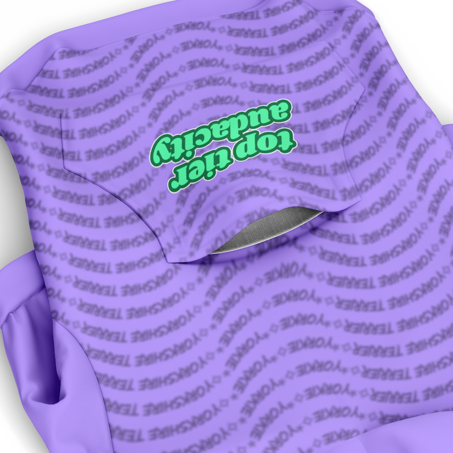 Yorkie Top Tier Hoodie | 95% Recycled | Heritage Series - Lt Purple