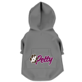 #Petty Paw Zip Hoodie | Recycled Fiber | Radical Audacity - Grey