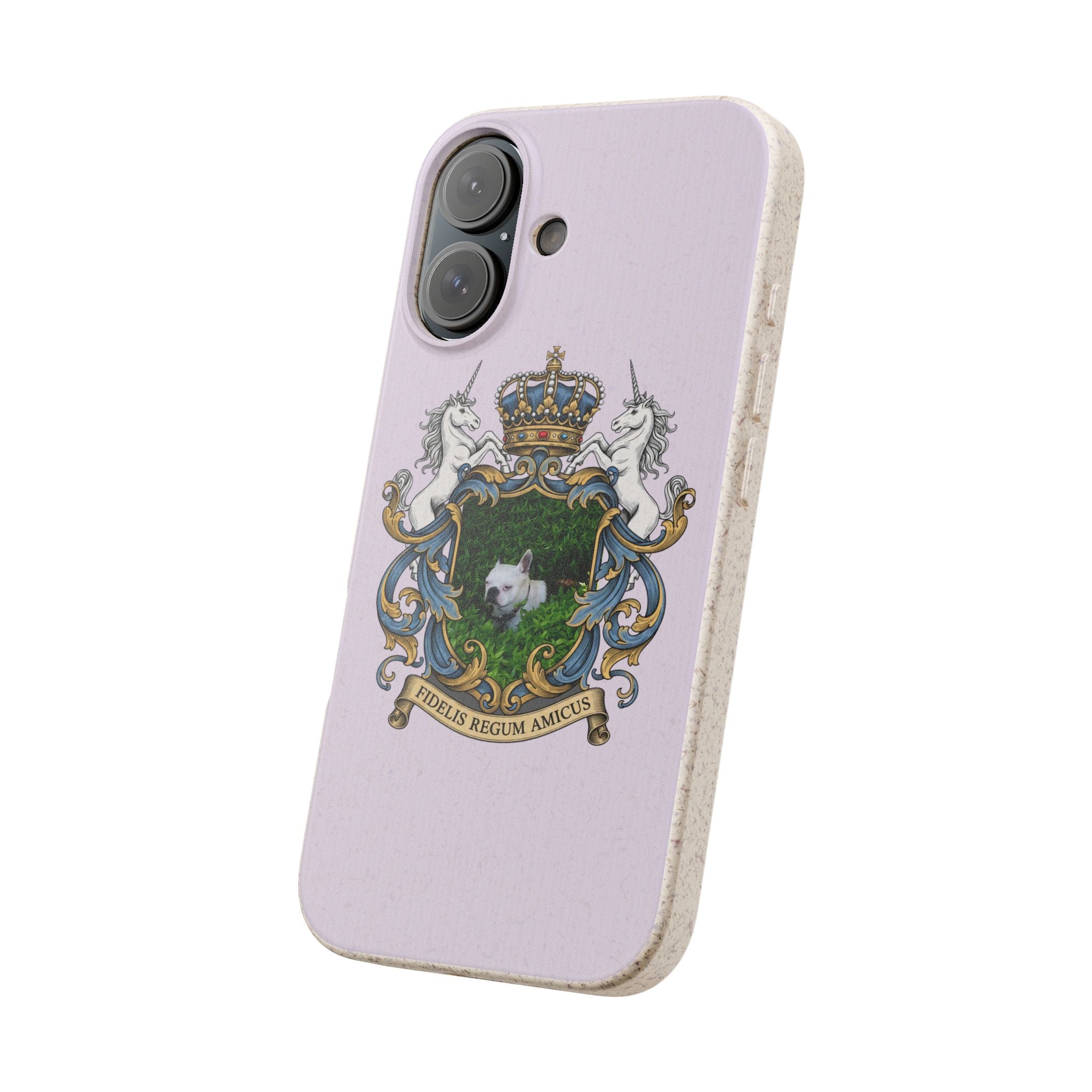 [iPhone 16] (Customize) Eco Phone Case - Royal Crest - Biodegradable