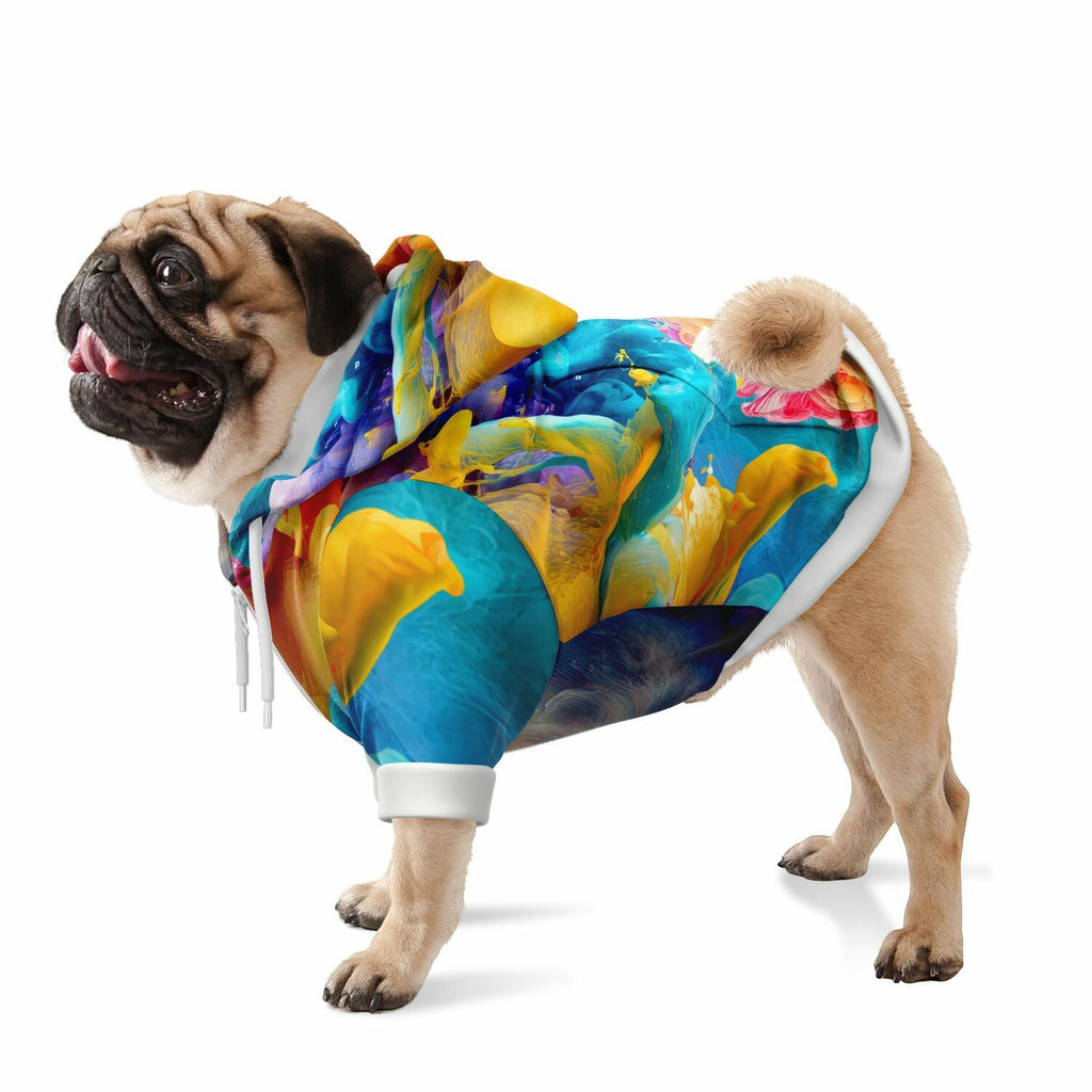 Vibrant Flow Hoodie | Recycled Fiber | All-Over Print