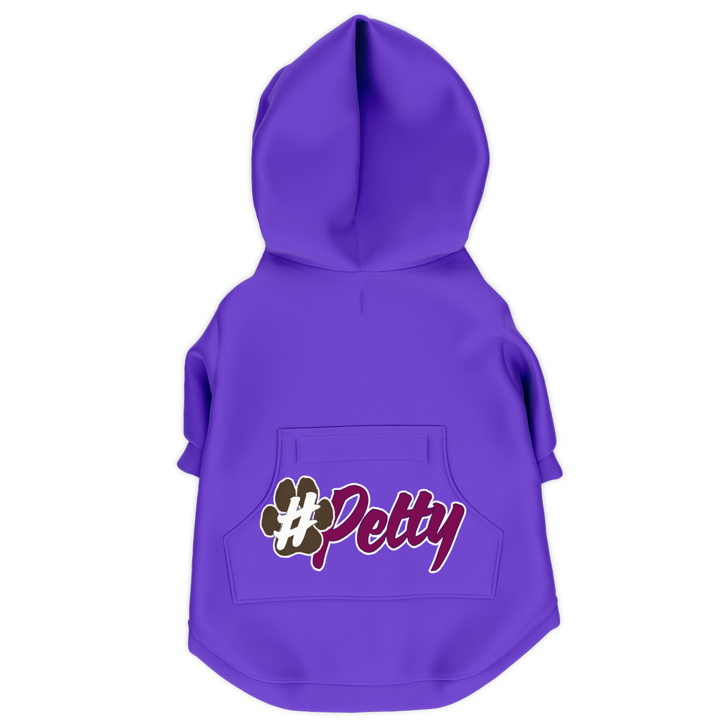 #Petty Paw Zip Hoodie | Recycled Fiber | Radical Audacity - Purple