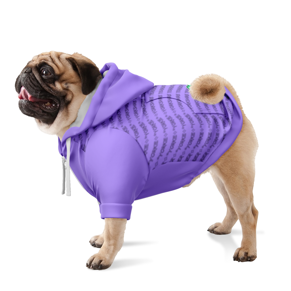 Yorkie Top Tier Hoodie | 95% Recycled | Heritage Series - Lt Purple
