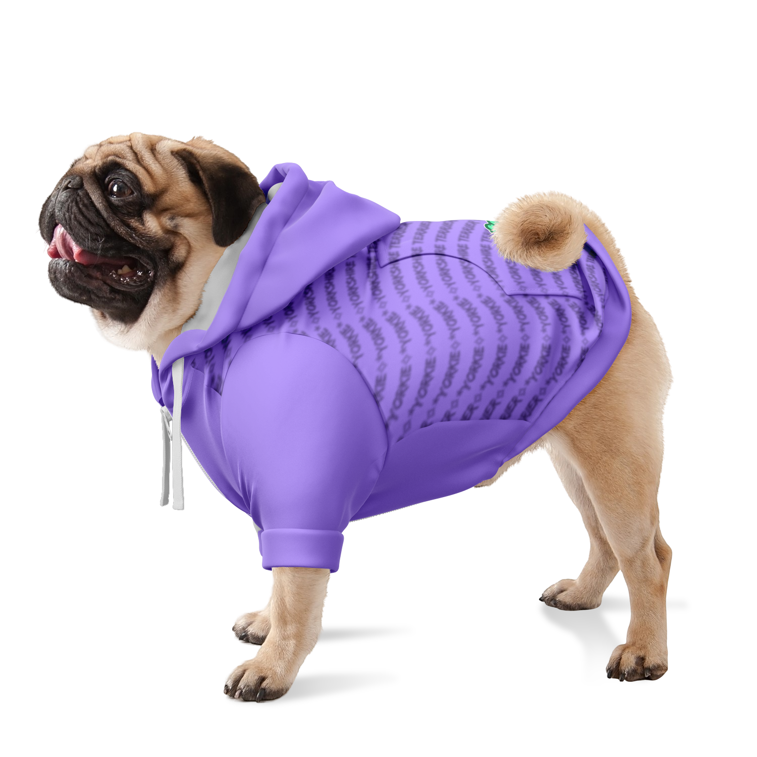 Yorkie Top Tier Hoodie | 95% Recycled | Heritage Series - Lt Purple