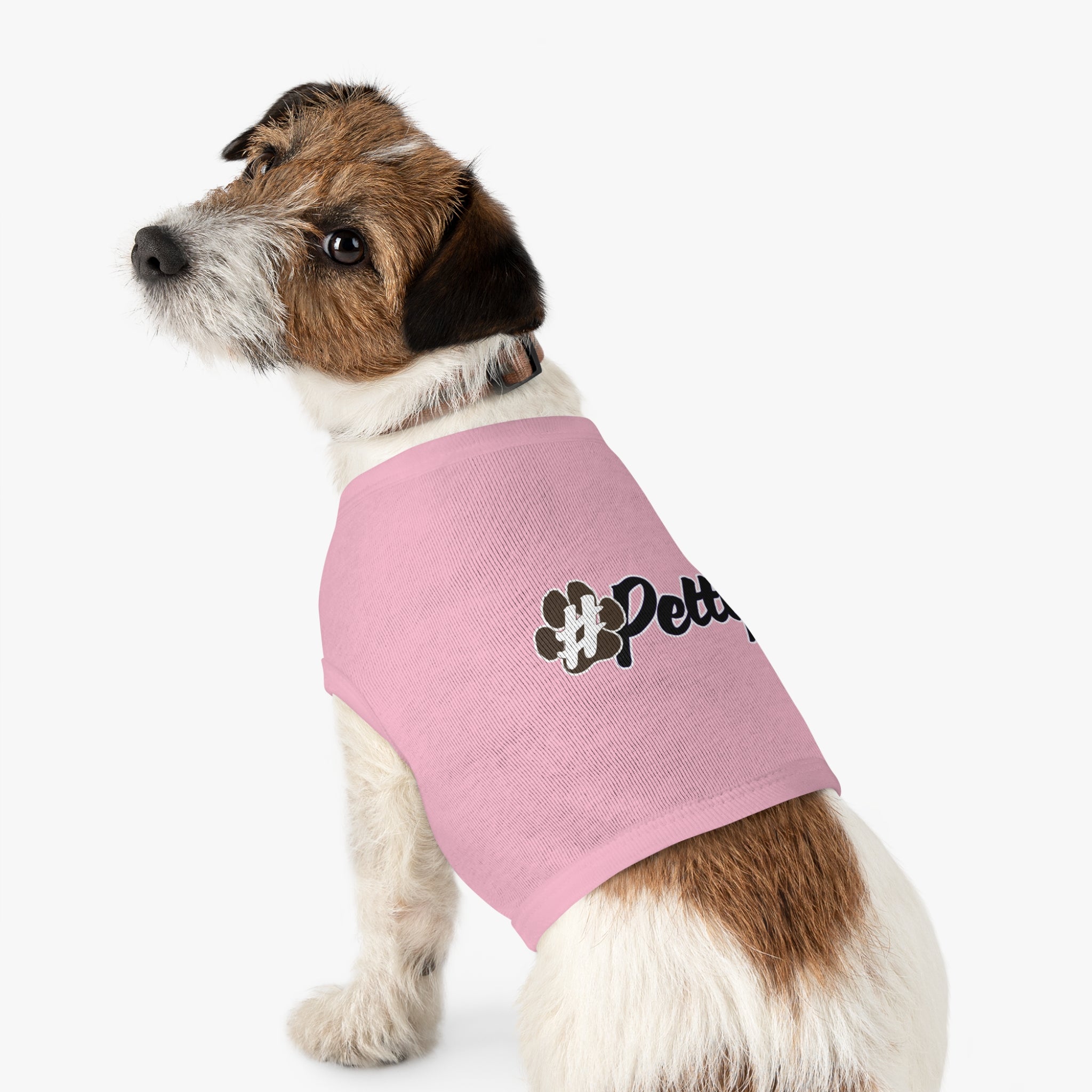 #Petty Paw Tank | Cotton Base | Lightweight Audacity - Black