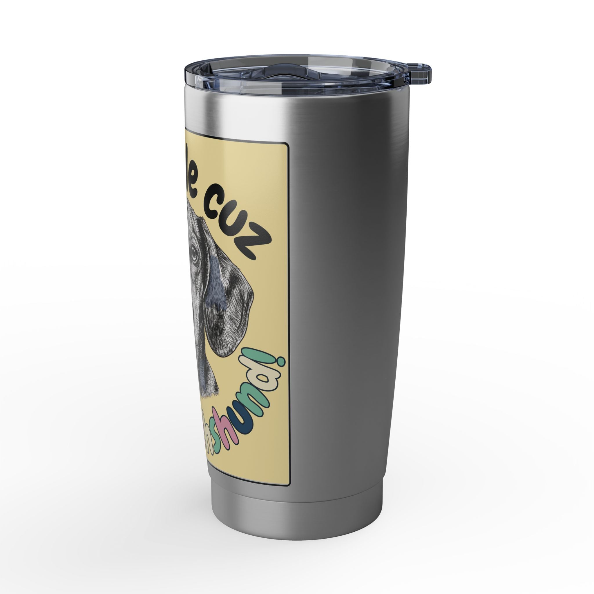 The "Totes Adorable" Dachshund Tumbler - 20oz