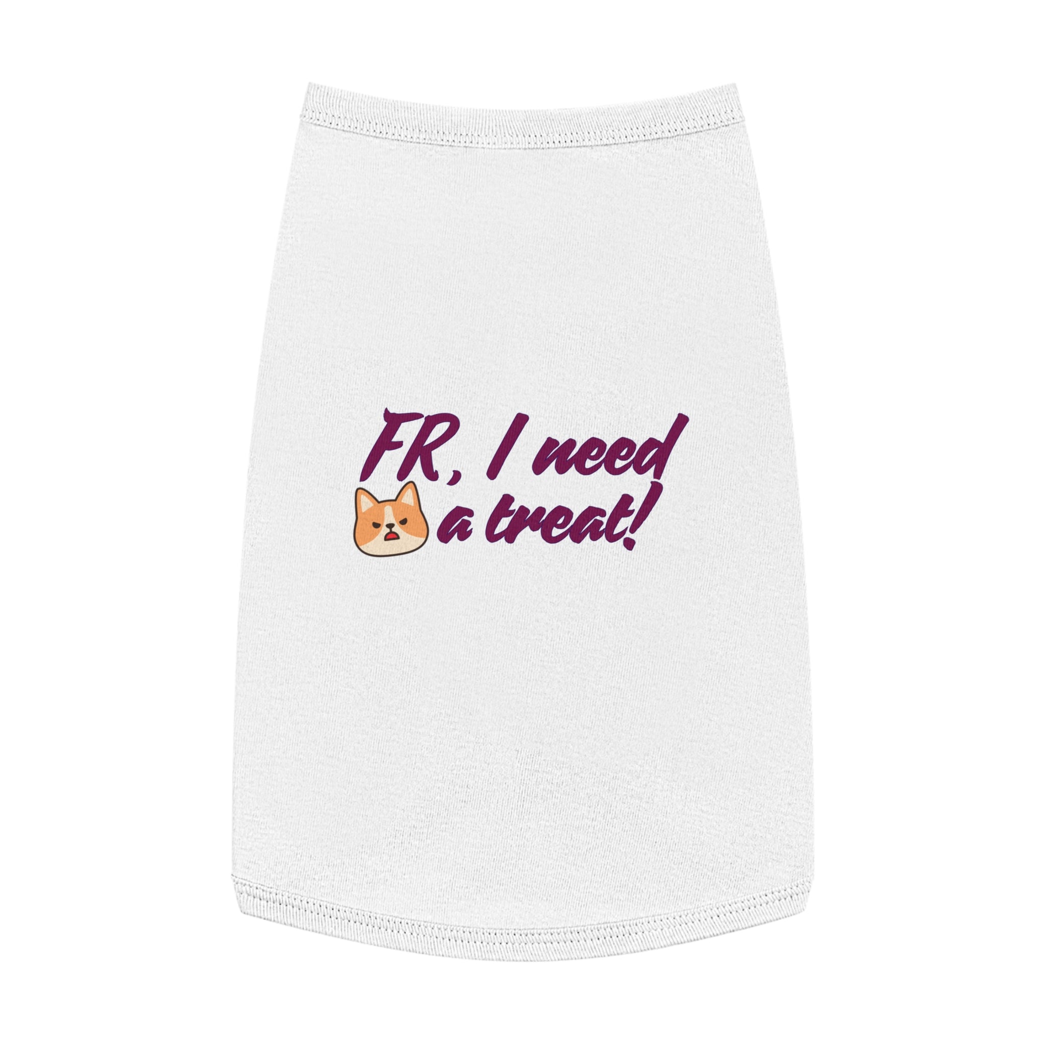 Need Treat FR, Tank Top | Cotton Base - Black, White, Pink, Heather