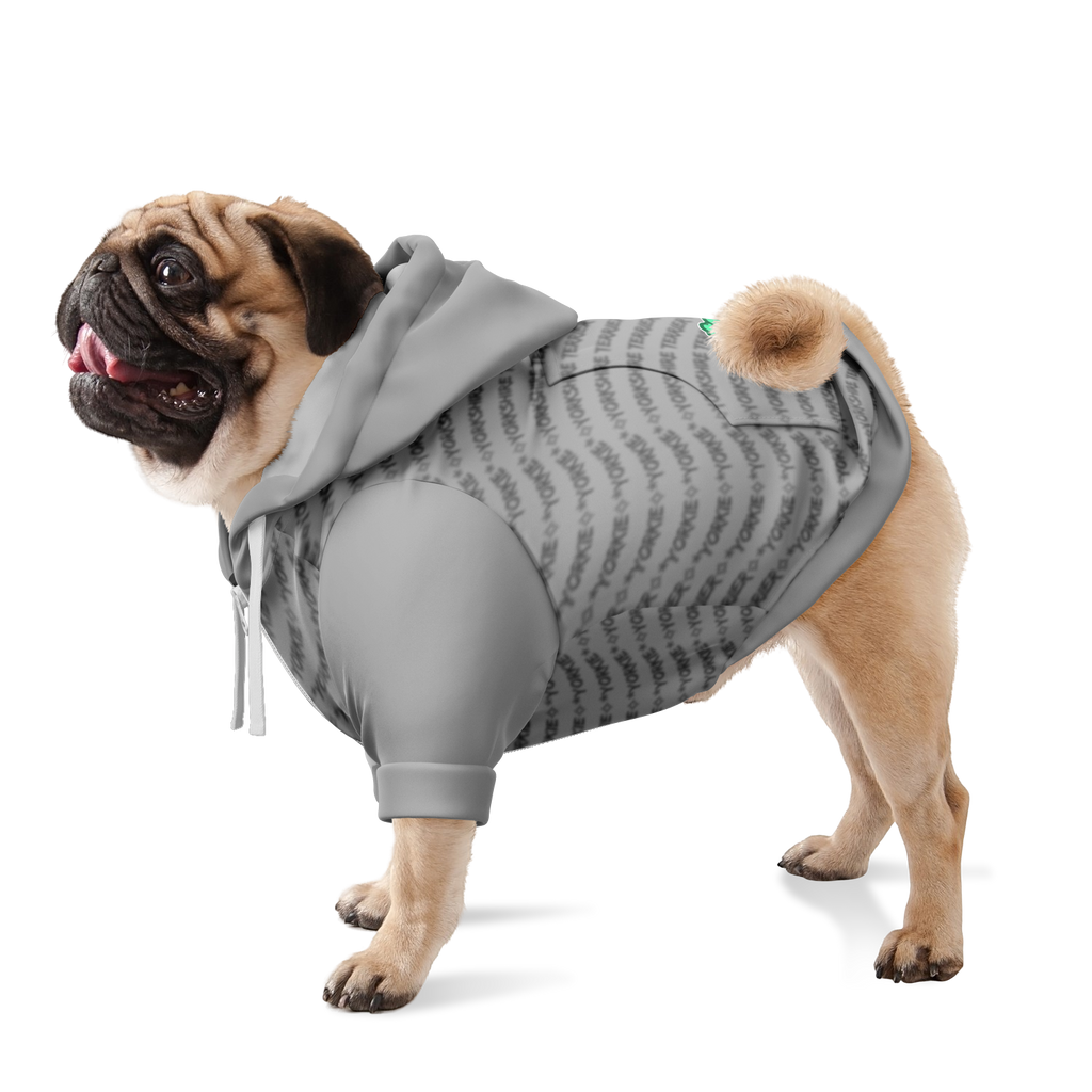 Yorkie Top Tier Hoodie | 95% Recycled | Heritage Series - LT Grey