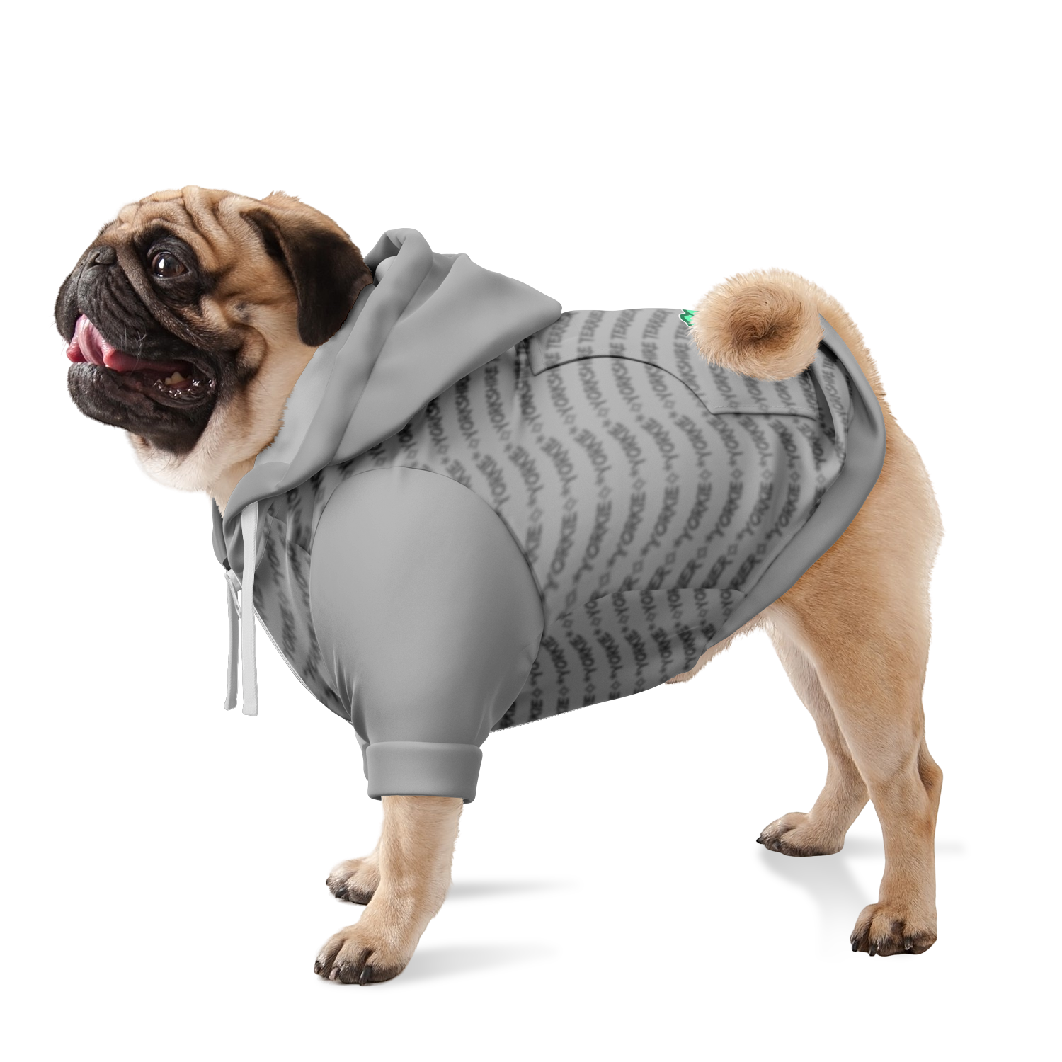 Yorkie Top Tier Hoodie | 95% Recycled | Heritage Series - LT Grey
