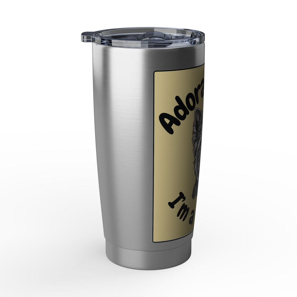 The "Totes Adorable" Yorkie Tumbler - 20oz Tumbler