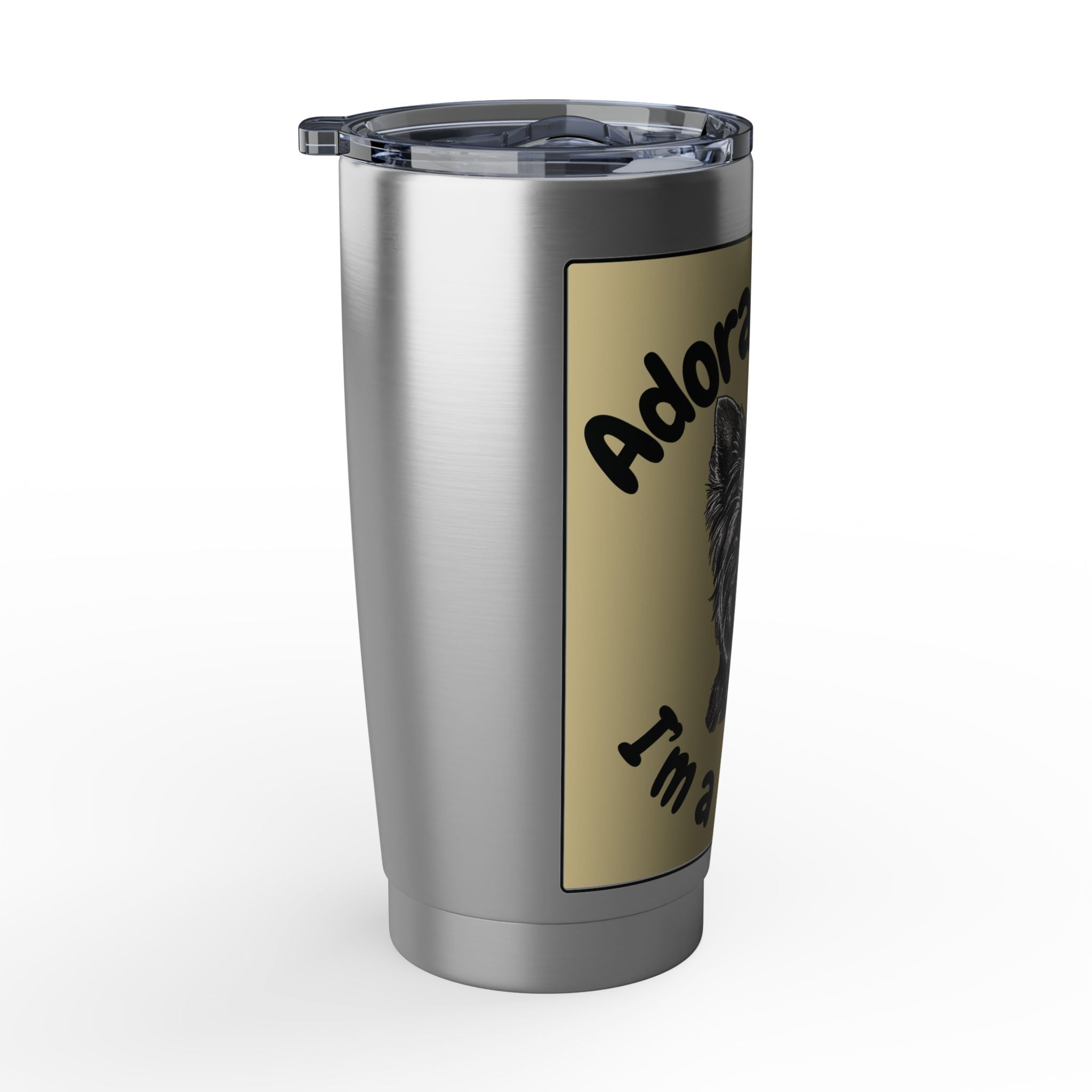 The "Totes Adorable" Yorkie Tumbler - 20oz Tumbler