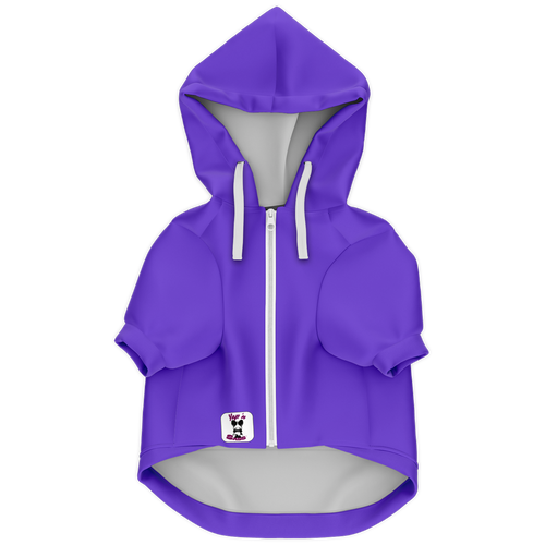 #Petty Paw Zip Hoodie | Recycled Fiber | Radical Audacity - Purple