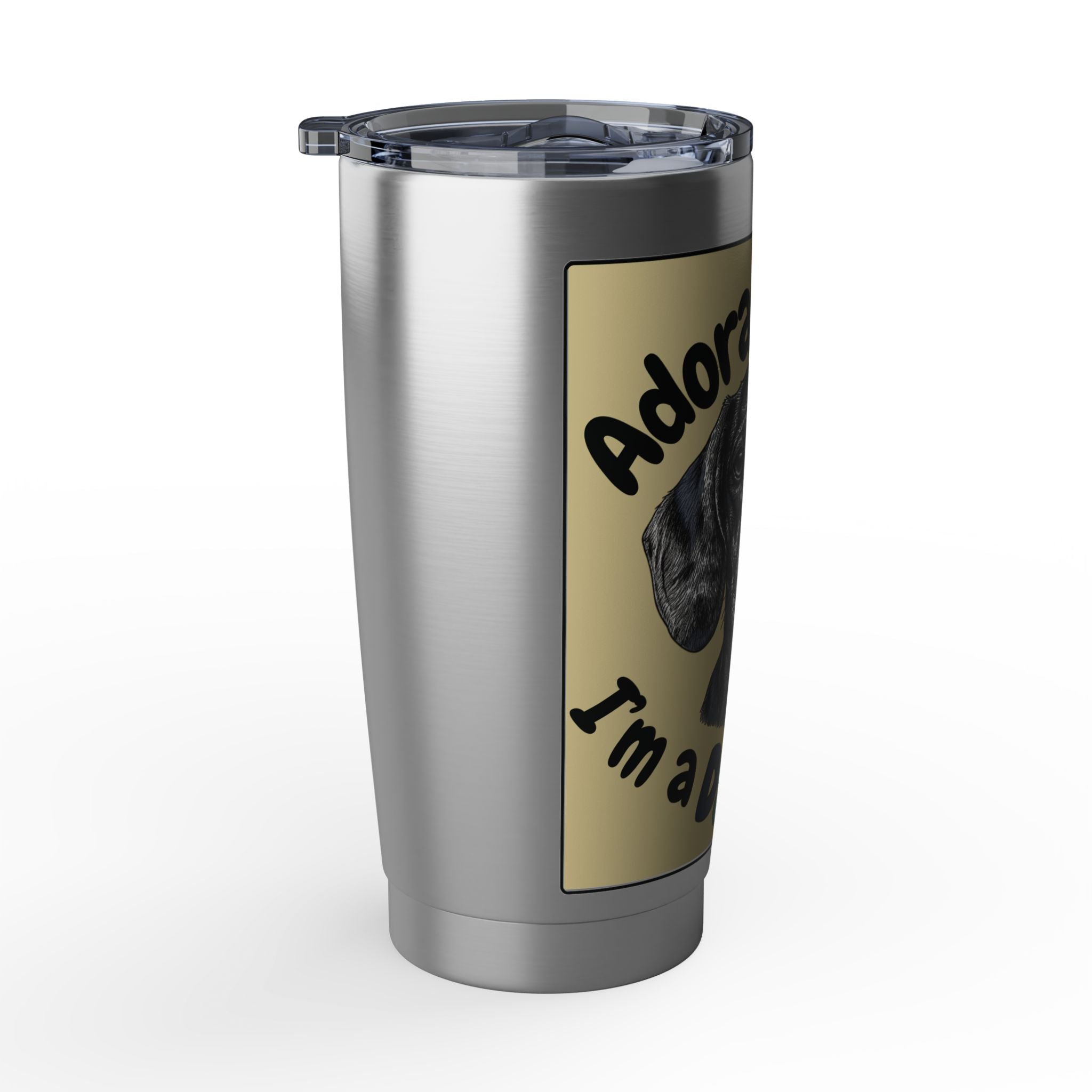 The "Totes Adorable" Dachshund Tumbler - 20oz