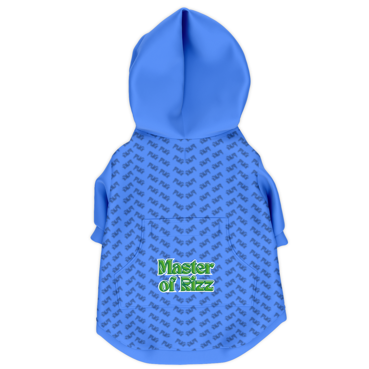 Pug Riz Hoodie | 95% Recycled | Heritage Series | Blue