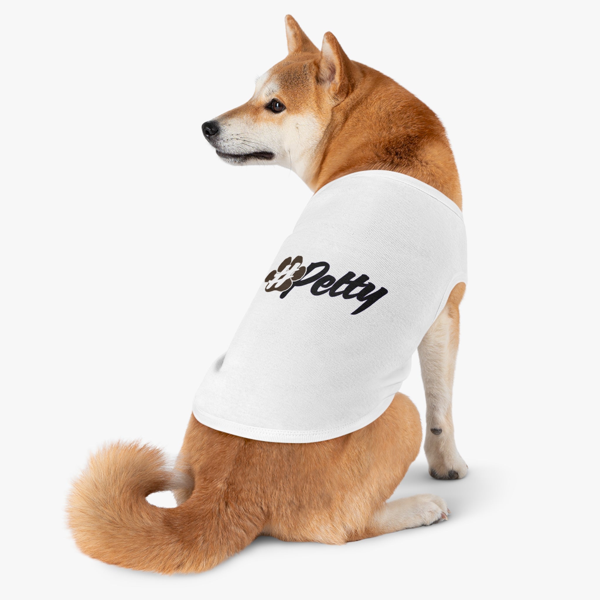 #Petty Paw Tank | Cotton Base | Lightweight Audacity - Black