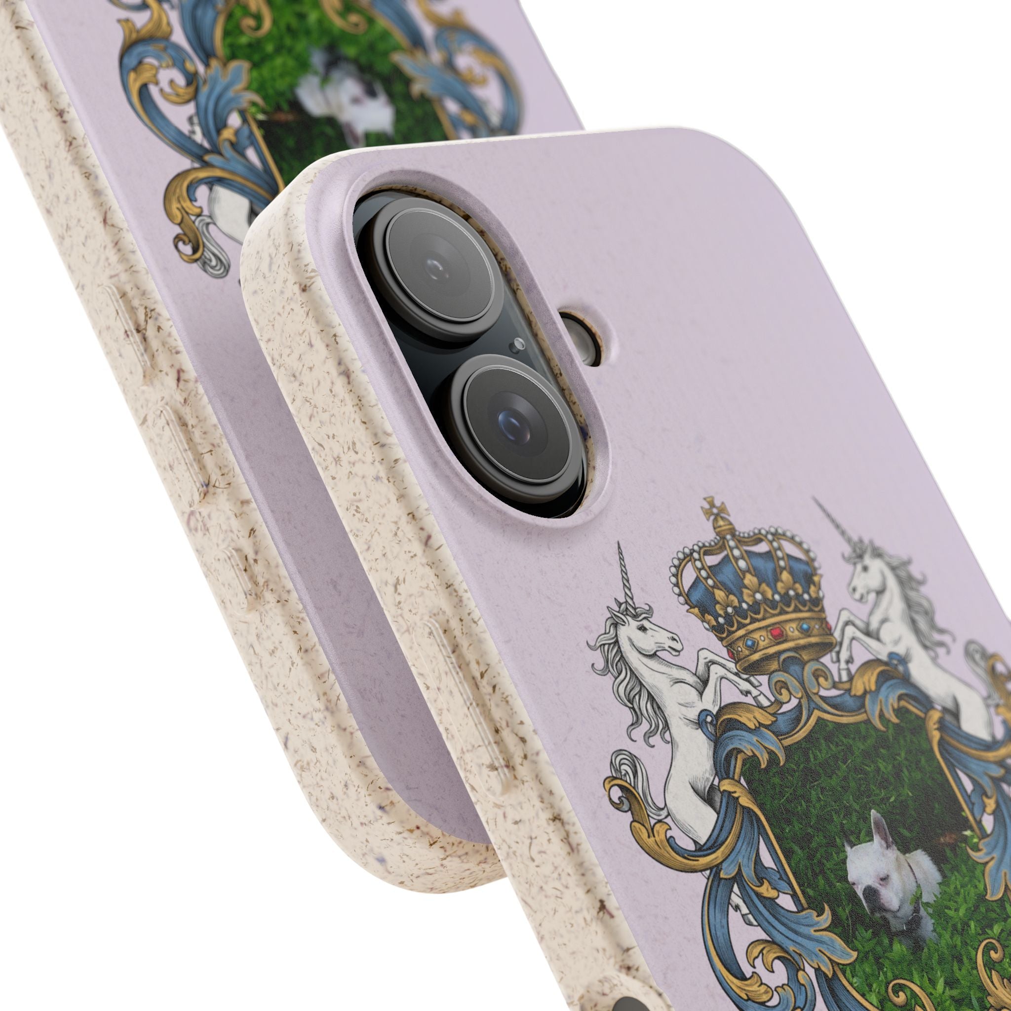 [iPhone 16] (Customize) Eco Phone Case - Royal Crest - Biodegradable