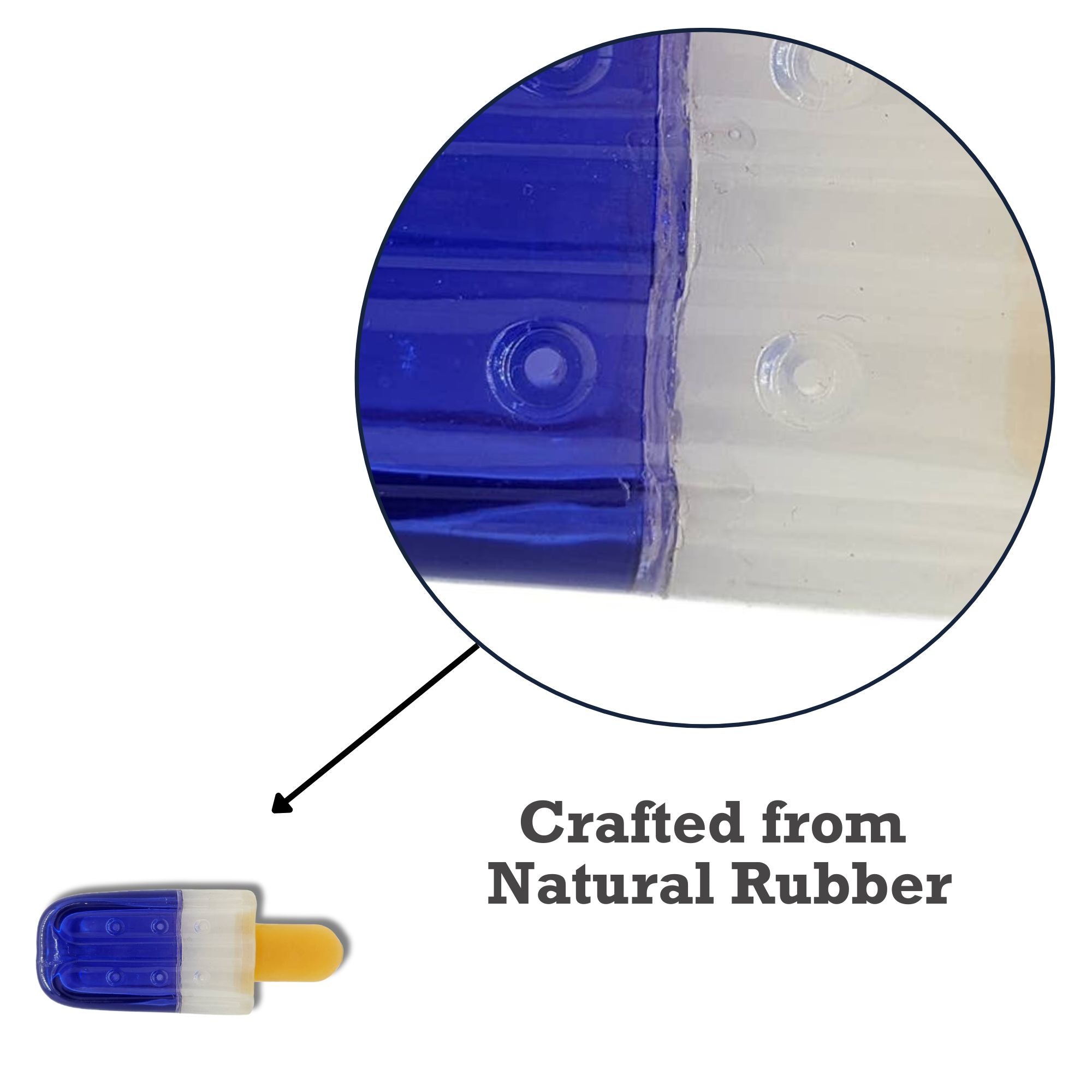 Fill & Freeze Enrichment Toy | Natural Rubber | Sized for Small Dogs