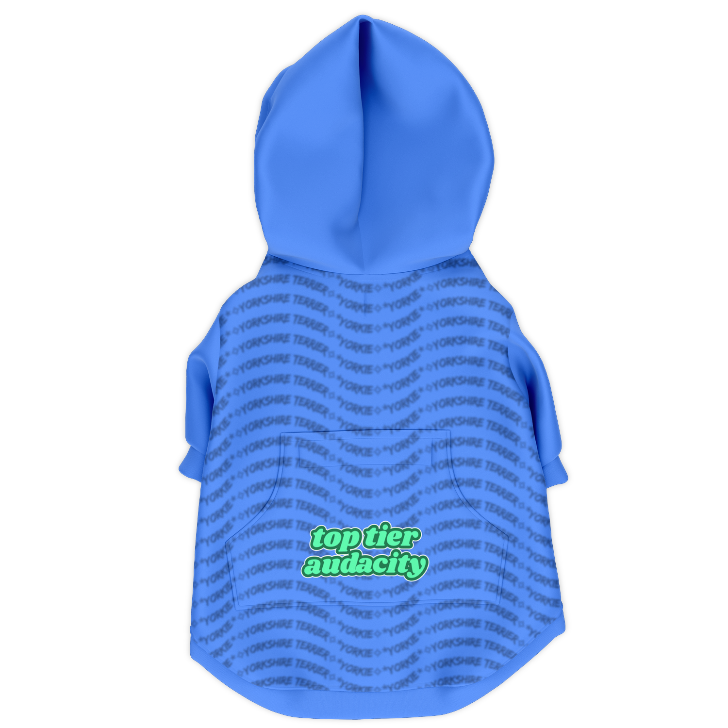 Yorkie Top Tier Hoodie | 95% Recycled | Heritage Series - Blue
