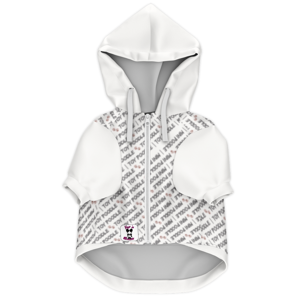 Poodle Perfect Isn't Hoodie | 95% Recycled | Heritage Series - White