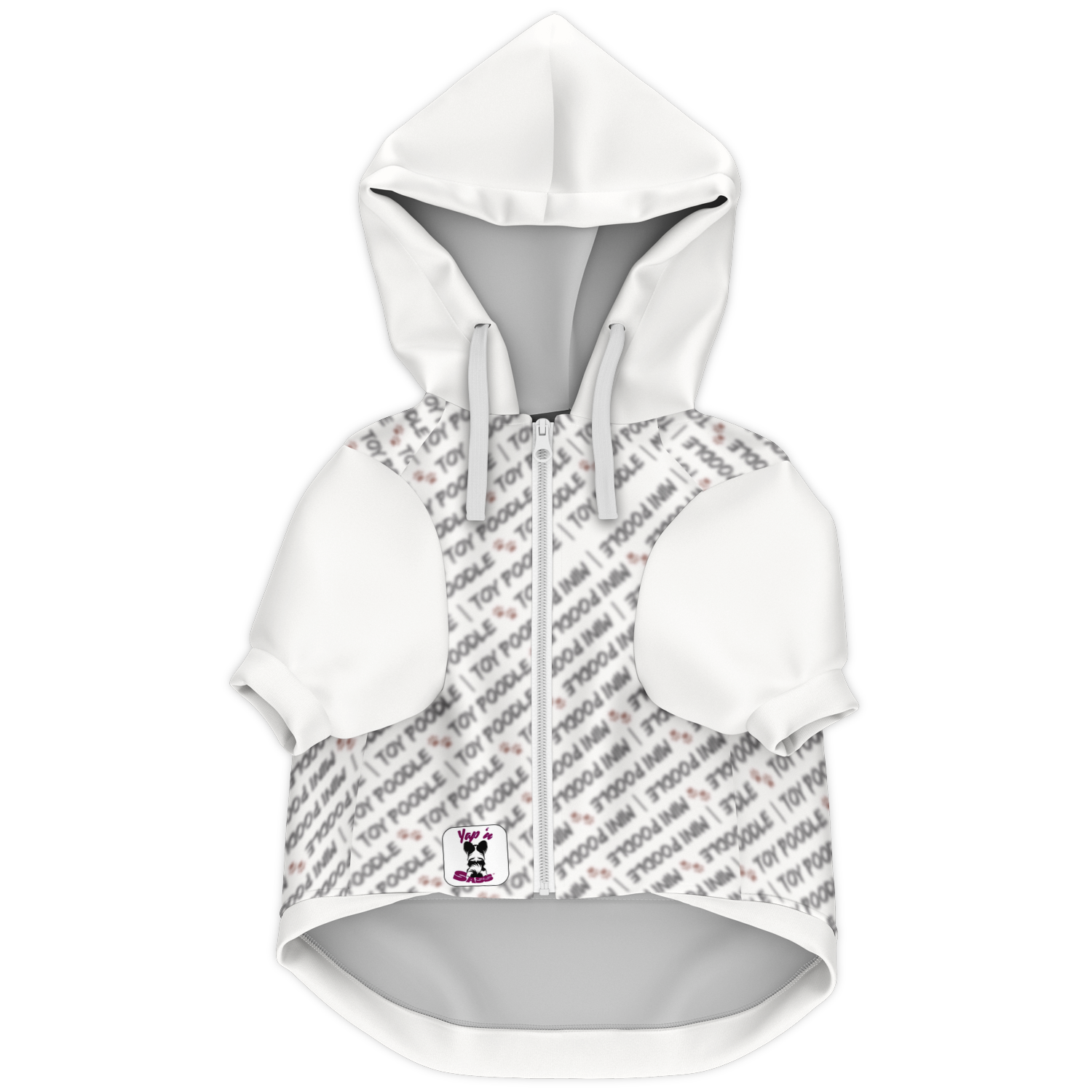 Poodle Perfect Isn't Hoodie | 95% Recycled | Heritage Series - White