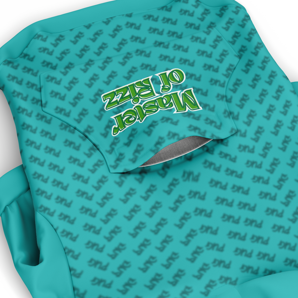 Pug Riz Hoodie | 95% Recycled | Heritage Series | Teal