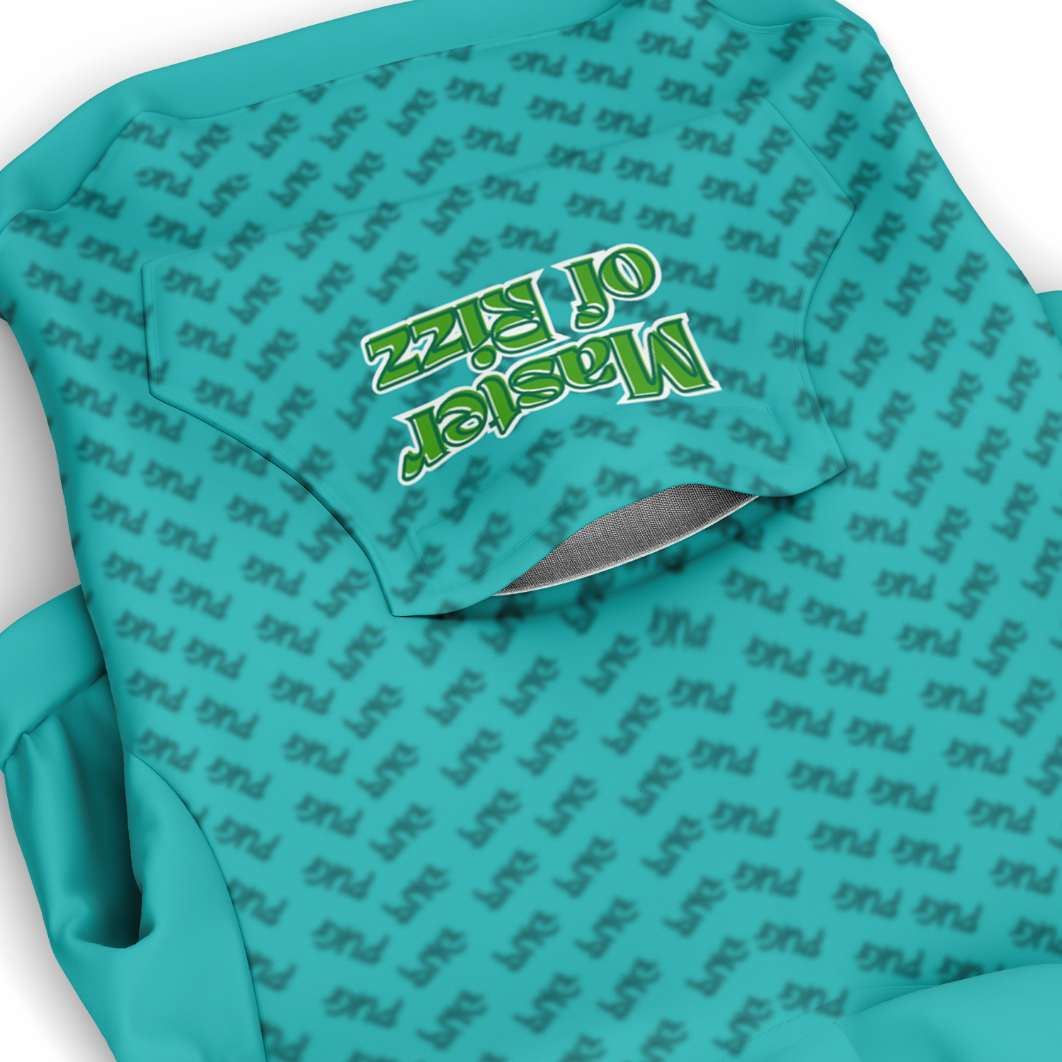 Pug Riz Hoodie | 95% Recycled | Heritage Series | Teal