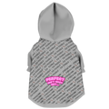Poodle Perfect Isn't Hoodie | 95% Recycled | Heritage Series|  Lt Grey