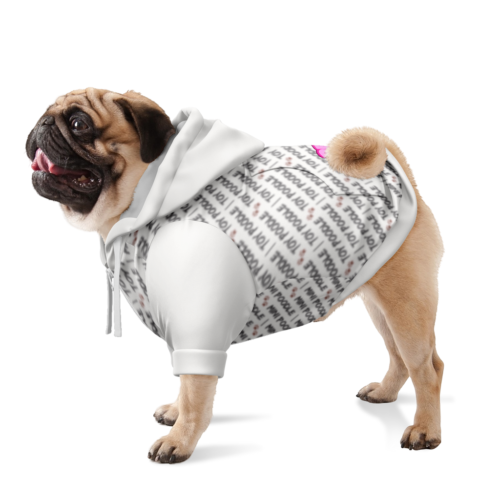 Poodle Perfect Isn't Hoodie | 95% Recycled | Heritage Series - White